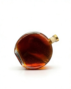 Bouteilles à liqueur en <span class=keywords><strong>verre</strong></span> en forme de disque, best-sellers, 500 ml, 700 ml, 750 ml, pour whisky, brandy, <span class=keywords><strong>cognac</strong></span>, rhum, bourbon, scotch, tequila, gin - Product Image 5
