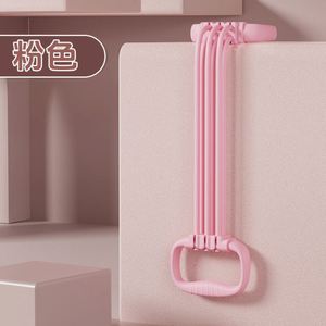 Bandes de résistance pour yoga avec 6 niveaux réglables, en forme de 8 pour l'ouverture des épaules et le remodelage du dos, adaptées aux hommes et aux femmes. - Product Image 4