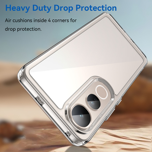 Étui antichoc en acrylique spatial OEM pour VIVO V50E V50 LITE 4G 5G Y300T Y29 V40 V23 T3 avec étui de protection pour caméra à anneau magnétique - Product Image 4