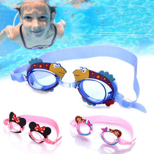 Correa de silicona ajustable dibujos animados niños <span class=keywords><strong>gafas</strong></span> de natación impermeable antiniebla HD niños niñas bebé <span class=keywords><strong>gafas</strong></span> de natación - Product Image 2