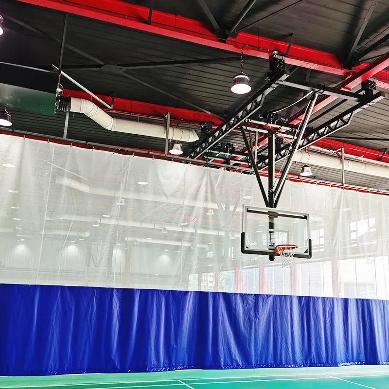 Multifunctional Sports Fold-Up Divider Dividing Curtains For Gym