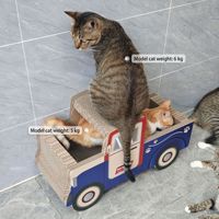 23.6 pouces bleu voiture Bus chat litière chat griffe conseil meulage griffe conseil voiture chat planche à gratter