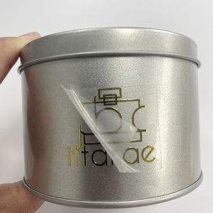 Autocollant de logo personnalisé impression transfert UV en vinyle imperméable à l'eau transparent marque impression autocollants pour tasses en verre - Product Image 6