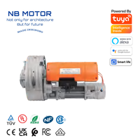 NB MOTOR Diseño italiano 360H Motor central con control remoto Incluye accesorios para puerta de garaje con persiana enrollable