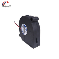 Ventilateur Turbo à Haute Vitesse 5015 50mm 6000RPM 12V 24V 50*50*15MM Roulement à Billes DC Sans Balais 5cm