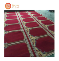 Tapis de prière musulman mural, rouleau de tapis de prière pour mosquée, karpet masjid
