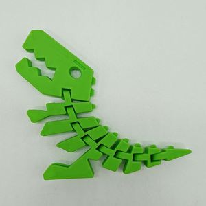 Modèle de jouet pour enfants imprimé en 3D, dinosaure réaliste articulé en trois dimensions, 2026 - Product Image 3