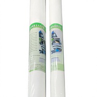 Feutre adhésif non tissé aiguilleté de haute qualité 100 % polyester, écologique, respirant, imperméable et anti-déchirure