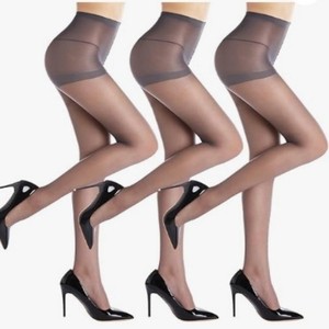 Collants noirs ultra-fins transparents KTS530 pour femmes, avec contrôle du ventre, anti-accroc, effet amincissant, sexy, personnalisables par le fabricant OEM - Product Image 2