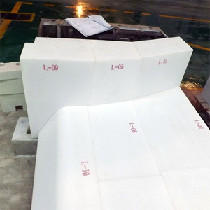 Brique <span class=keywords><strong>réfractaire</strong></span> en alumine alpha et bêta coulée par fusion de dimension précise pour four à verre flotté - Product Image 1