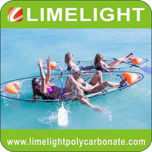 Kayak Transparente LIMELIGHT Clear Bottom Kayak-111 para 3 Personas, Kayak de Policarbonato Transparente - Product Image 4