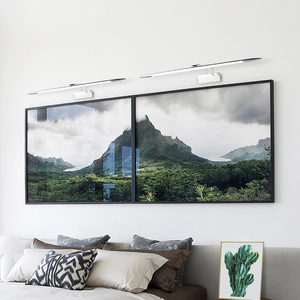 Applique murale LED pour salle de bain, lampe de vanité de salle de bain, lumière de haute qualité en acrylique mat, design moderne, lampe de miroir, certification UL ETL - Product Image 1