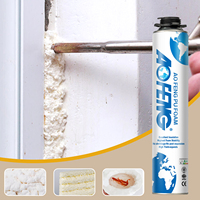 Mousse polyuréthane expansive à faible coût de 20 pieds pour isolation thermique, mousse PU multi-usages pour un scellement parfait des espaces.