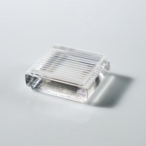 Lente <span class=keywords><strong>Fresnel</strong></span> Compuesta Rectangular Moldeada con Precisión Personalizada BO-GLASS, Vidrio de Borosilicato con Recubrimiento Antirreflectante para Iluminación de Escenario - Product Image 2