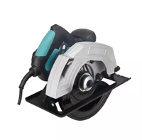 Scie circulaire industrielle 185 mm 1200 W Machine électrique de découpe du bois Angle réglable Profondeur de coupe maximale 50 mm 5000 tr/min