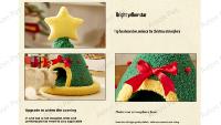 Kerst Nieuw Ontwerp Diepe Slaap Pet Tent Nest Aanpasbare Logo Verpakking Warm En Modieus Voor Katten En Honden Voor De Winter