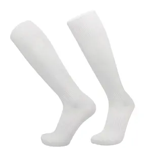 Custom Soccer Premium Youth Socks Cotton Football Socks Long Knee High Soccer Socks