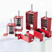 Amortisseur de vibrations suspendu XHS, type HV, pour pipeline et plafond, anti-corrosion, installation facile, hôpital, école