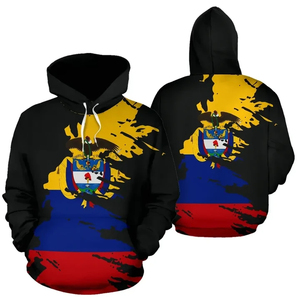 Colombia Sudadera con capucha <span class=keywords><strong>Bandera</strong></span> Pintura Ropa personalizada Fabricantes Sudaderas con capucha personalizadas para hombres Sudadera con capucha gráfica para hombres - Product Image 1