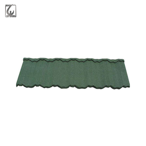 Teja de Techo Moderna Cuadrada con Recubrimiento de Piedra y Protección UV, Características Duraderas e Impermeables para Apartamentos, Hoteles, Almacenes, Clima Tropical de la India - Product Image 1