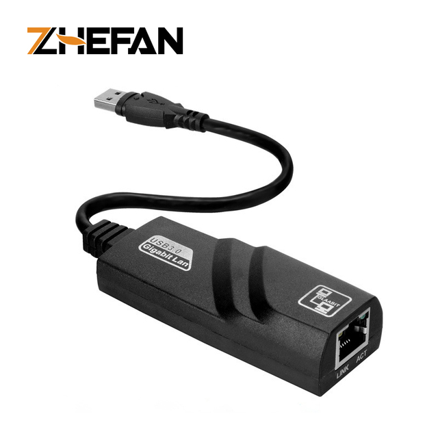 ZHEFAN Ethernet Adapter 1000 Mbps Network Card Usb-c Ethernet Adapter Lan Wired Gigabit Ethernet Adapter for Laptop Pc