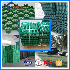 Grille de pavage en plastique pour allée, stabilisation du gravier, gazon, pavés, <span class=keywords><strong>pelouse</strong></span> - Product Image 6