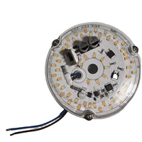 Moteur de ventilateur de plafond LED 18W 230V avec interrupteur DIP 3CCT, sans scintillement, certifié CE, 100mm avec couvercle PC transparent, kit de rénovation