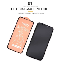 Protection d'écran en céramique mate 100D en gros pour iPhone X, iPhone 14, 13, 12, 11, 6, 7, 8 Plus