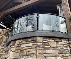 Système de balustrade en verre moderne en acier inoxydable avec poteau <span class=keywords><strong>pour</strong></span> escalier intérieur/extérieur, <span class=keywords><strong>balcon</strong></span>, terrasse, piscine, jardin, barrière - Product Image 6