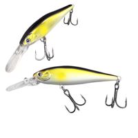 Leurre de pêche BASSKING Minnow 58mm 4.5g coulant 3-6m, leurre artificiel dur Swimbait Bass Wobbler, matériel de pêche en mer, appât Minnow