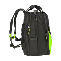 Sac à outils Durable de grande capacité, 33 poches, sac à dos d'outils pour électricien, sac de rangement d'outils