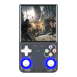 Mini consola de juegos portátil <span class=keywords><strong>Retro</strong></span> R36 ultra portátil, pantalla de 4 pulgadas, sistema Lunx, 64GB, 128GB, consola de juegos Wifi - Product Image 1
