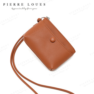 Pierre Loues Mini Coin <b>Purse</b> Solid Color <b>Small</b> Wallet For Women Everyday Use - Product Image 4