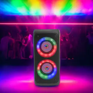 Partybox haut-parleur bt caixa som com led equipo de sonido porttil boombox mégaphone rechargeable amazon best-seller enceinte active