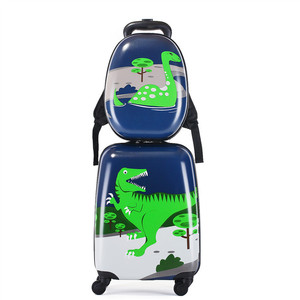 Tas koper anak, koper beroda Set, tas buku tahan air, tas sekolah murah, untuk anak hewan, Pc, ransel bagasi anak-anak