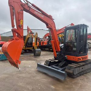 Mini-excavatrice sur chenilles Hitachi Zxais55 5,5 tonnes d'occasion, mini-excavatrice HITACHI ZX55, vente à prix réduit avec EPA - Product Image 2