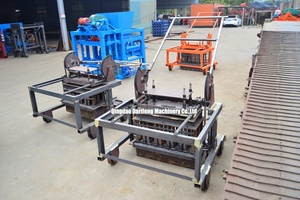 Qmy4-45 Machine automatique de fabrication de briques à moteur diesel, machine à briques de béton à ponte d'œufs, machine de fabrication de blocs diesel - Product Image 4