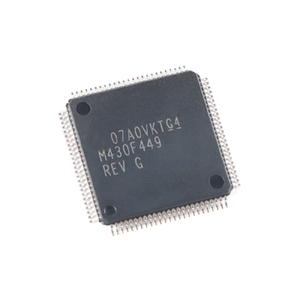 ใหม่ต้นฉบับ MSP430F449IPZR LQFP-100 ไมโครคอนโทรลเลอร์สัญญาณผสม 16 บิต - วงจรรวม MCU - Product Image 1