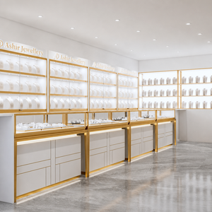 Muebles de Lujo Personalizados para Tiendas de Relojes, Exhibidores para Salas de Exhibición, Diseño de Interiores para Joyerías, Mostrador de Vidrio para Exhibición de Joyas - Product Image 1
