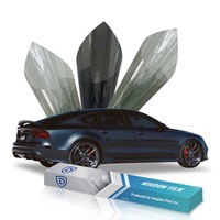 Sun panas otomotif kontrol VLT 2Mil keramik Solar jendela mobil Film warna perlindungan UV Auto Tint Film windows Film