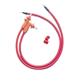 Konektor penyimpanan energi baterai 120A kabel tahan api Terminal steker cepat 2AWG - Product Image 1