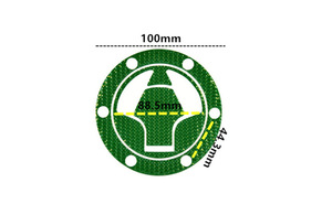 Autocollants de réservoir de carburant de moto de taille personnalisée de haute qualité - Product Image 2