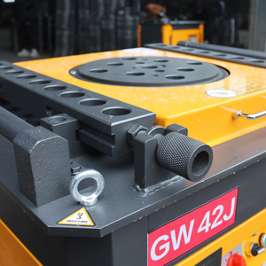 Máy Uốn Cốt Thép GW42 Loại Điện Máy Uốn Thanh CNC Máy Uốn Thanh Thép Tự Động Xây Dựng Rebar Bender - Product Image 6