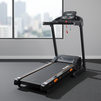 Tapis roulant électrique portable pliable haute performance pour la maison, écran LCD LED de 5 pouces, moteur de 3,0 CV, surveillance de la fréquence cardiaque, vitesse de 1 à 16 km/h
