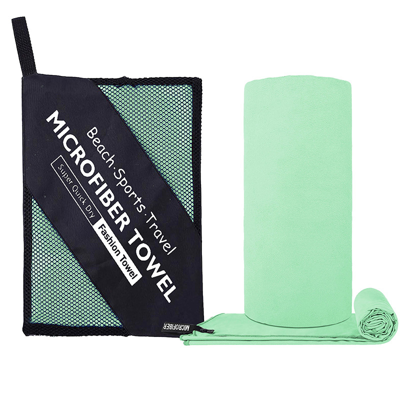 mint green-Zipper bag