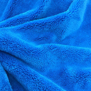 <span class=keywords><strong>Tissu</strong></span> polaire 100% polyester velours corail couleur unie anti-pilules à séchage rapide pour couvertures pyjamas - Product Image 2