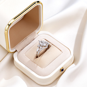 Bague pour femme MSR-2120 en or 14 carats, style ancien, avec diamant <span class=keywords><strong>marquise</strong></span> de 1,5 carat cultivé en laboratoire, personnalisable - Product Image 2