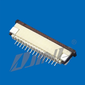 Bán Hot SMD ffc 1.0 mét Pitch Flat <span class=keywords><strong>Flex</strong></span> kết nối <span class=keywords><strong>zif</strong></span> dọc liên hệ với 6/10/12/16/26/40 pin nam/nữ kết nối cho FPC phẳng - Product Image 1