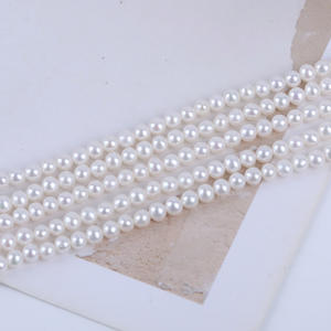 Perles baroques d'eau douce naturelles de 3-4 mm, faites à la main, pour la création de bijoux, pierres de forme irrégulière, blanches, à forte luminosité - Product Image 3