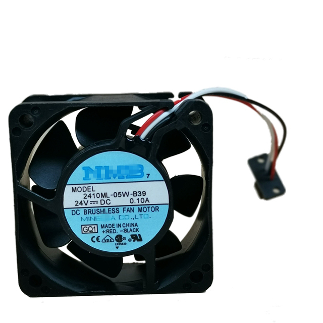 2410ML-05W-B39 24V 0.10A Original Minebea NMB 60x60x25MM 6025 Three-line Axial Cooling Fan